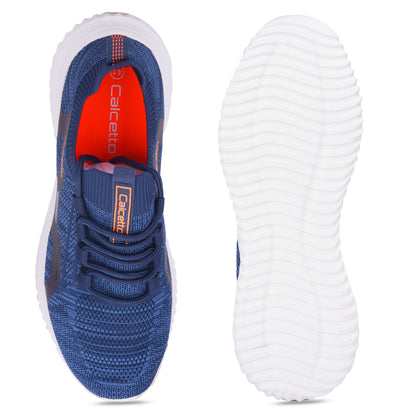Calcetto CLT-0952 Blue Men Casual Shoes