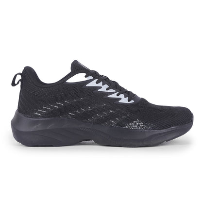Calcetto CLT-2045 Black Sports Shoes For Men