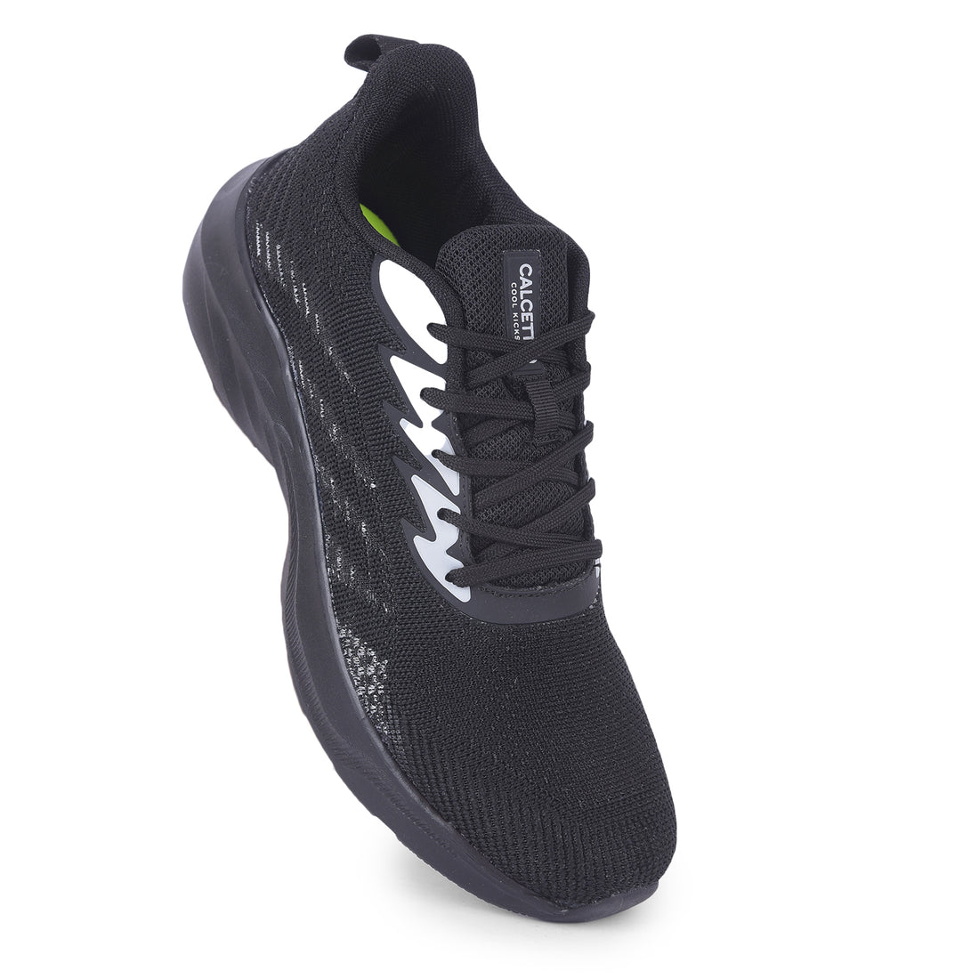 Calcetto CLT-2045 Black Sports Shoes For Men
