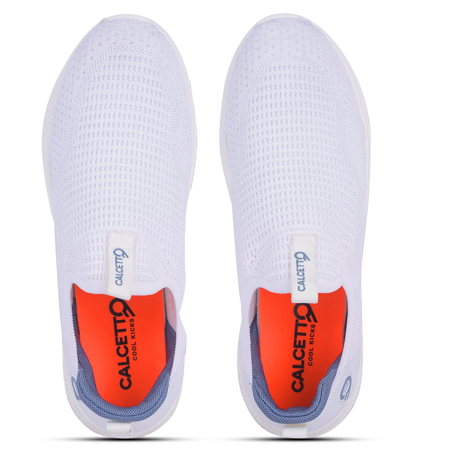 Calcetto CLT-2044 White Slip On Shoe For Men