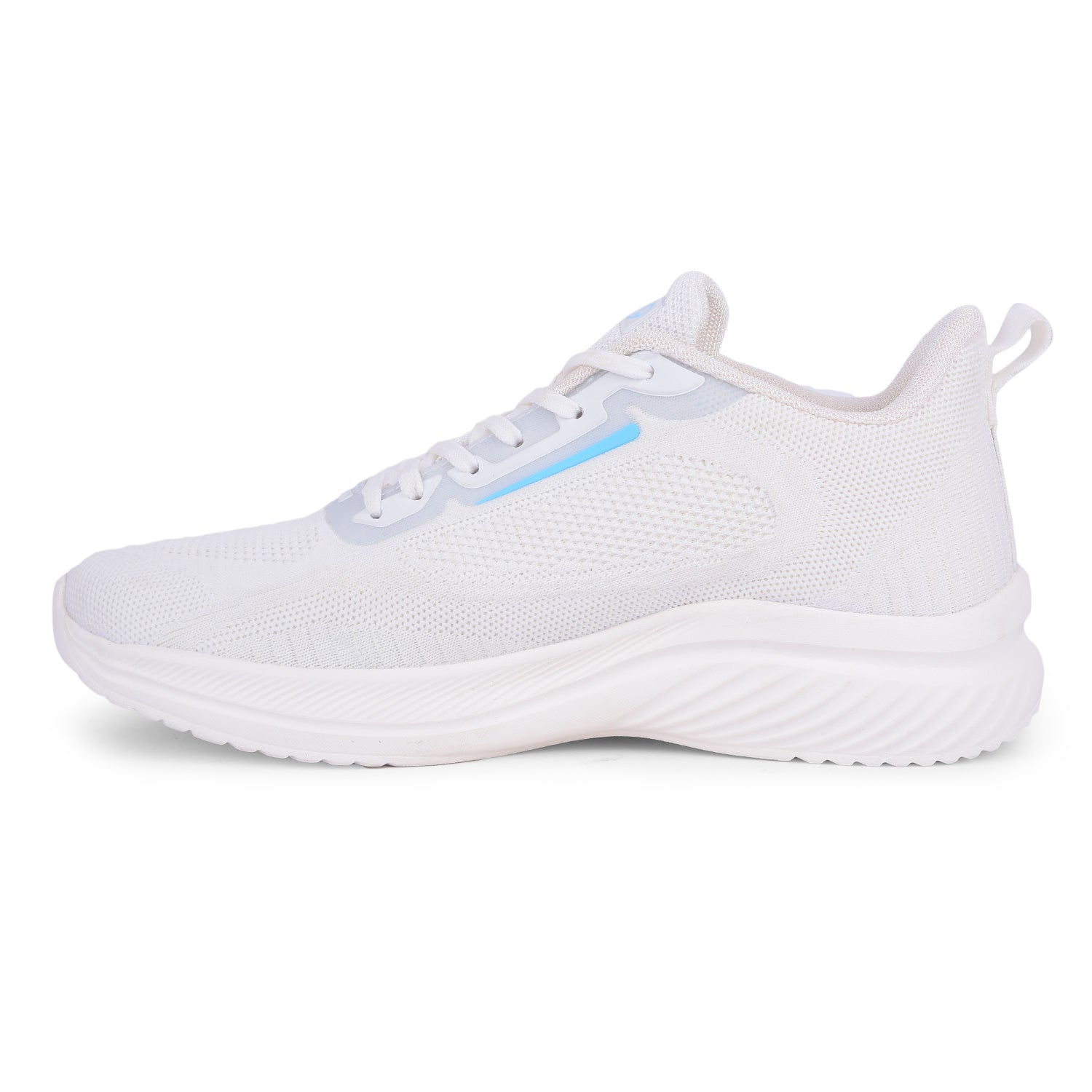 Calcetto CLT-2046 White Blue Sports Shoes For Men