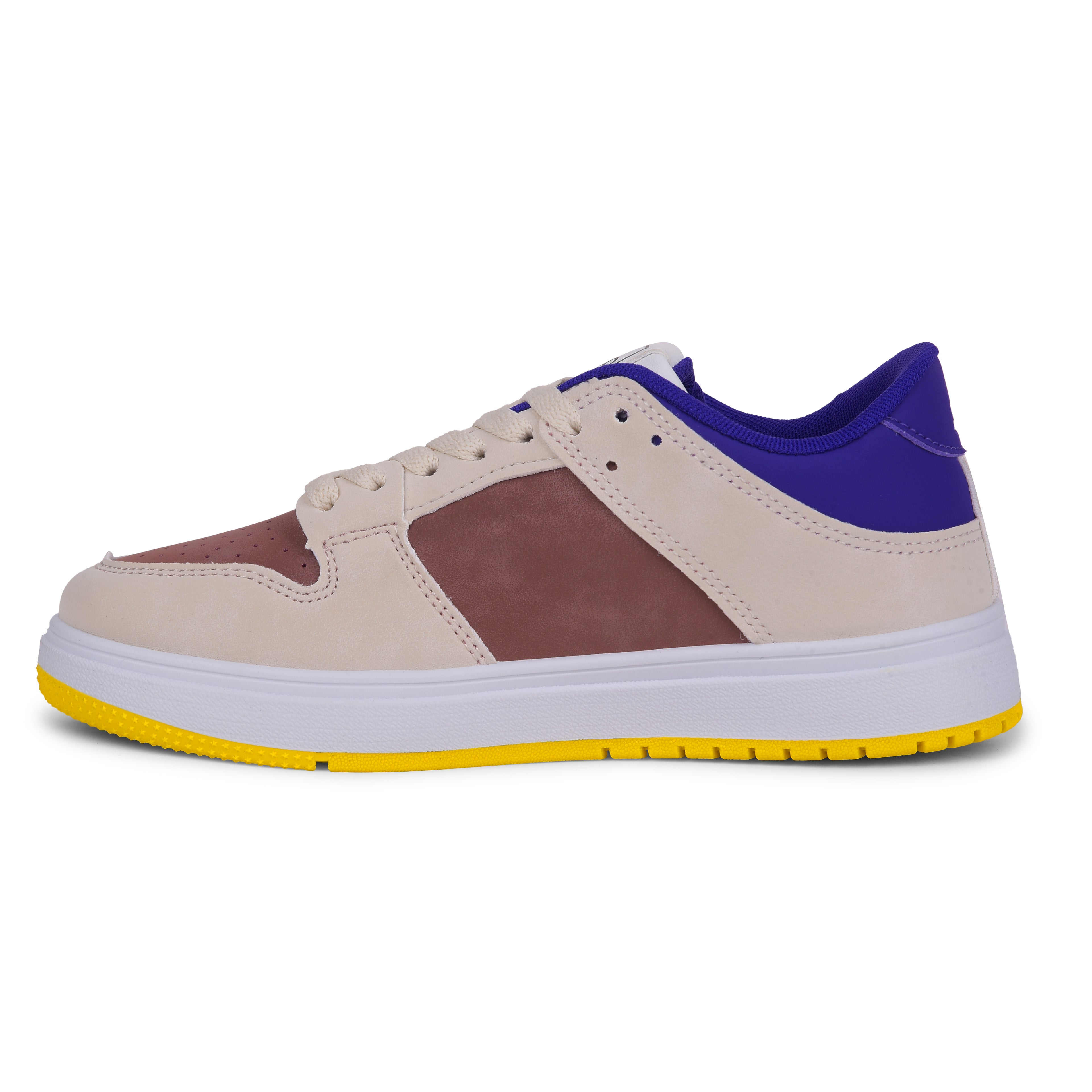 Women CLT-9833 Sneakers Beige Purple