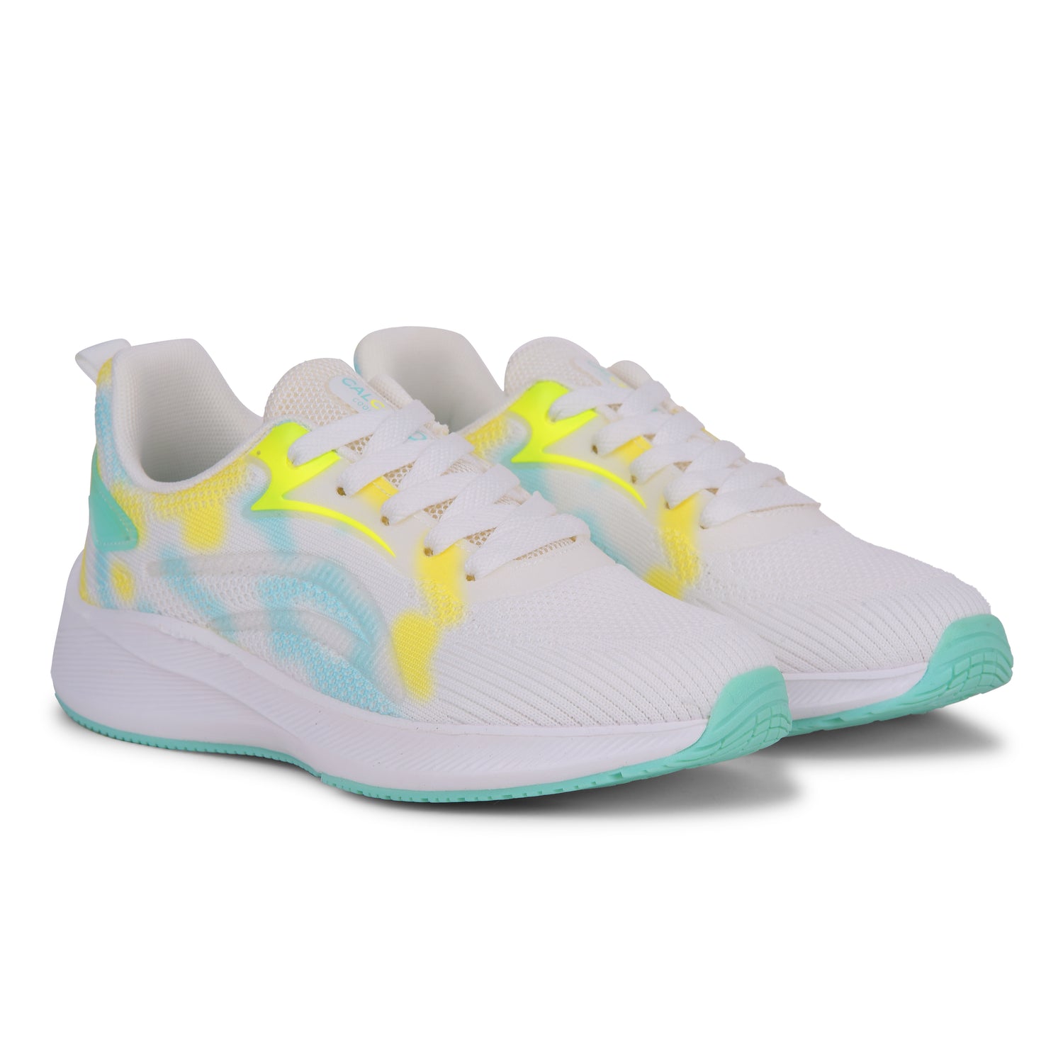 Calcetto Lightweight Running Shoes CLT-9830 WHITE S GREEN