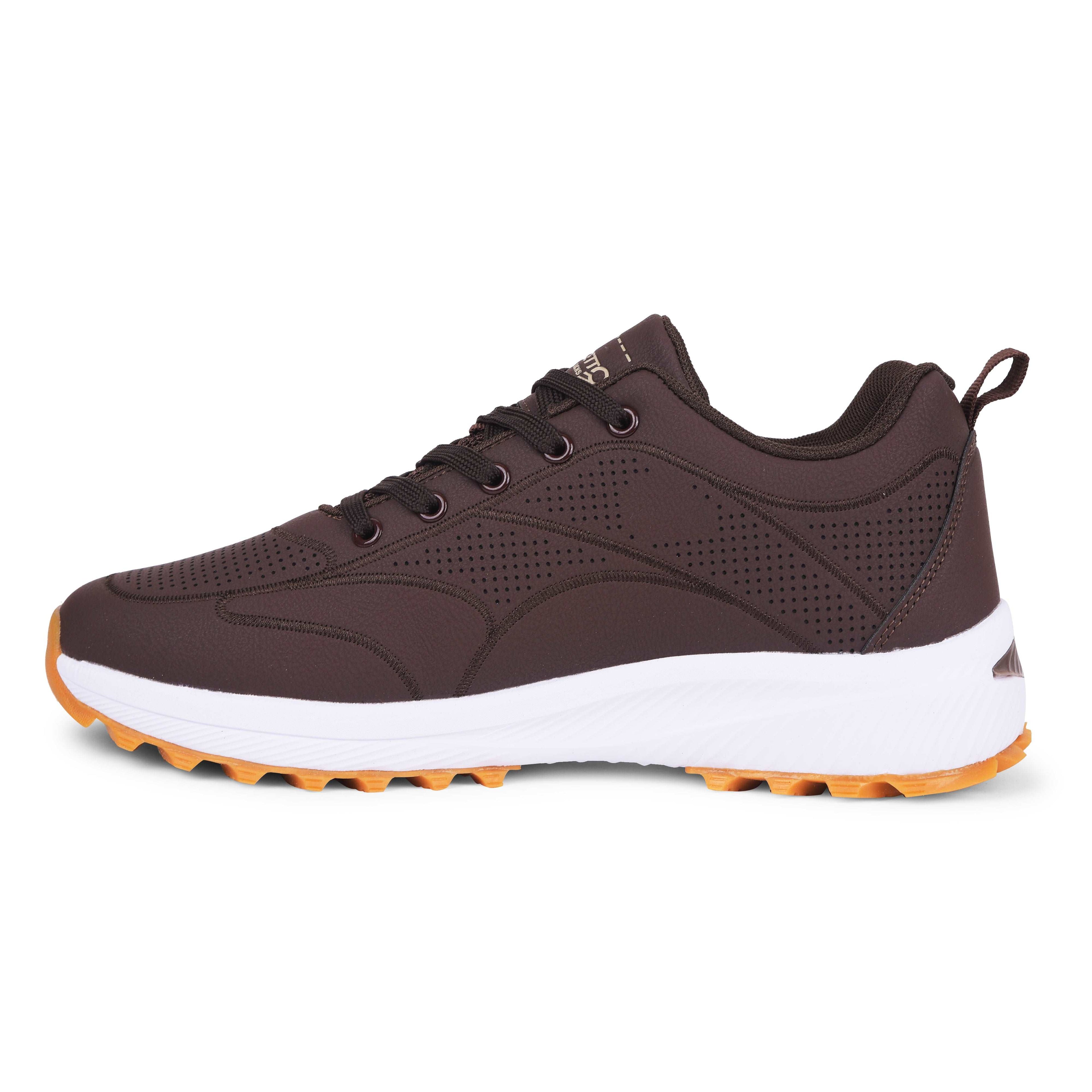 Calcetto CLT-1011 Brown Sneakers For Men
