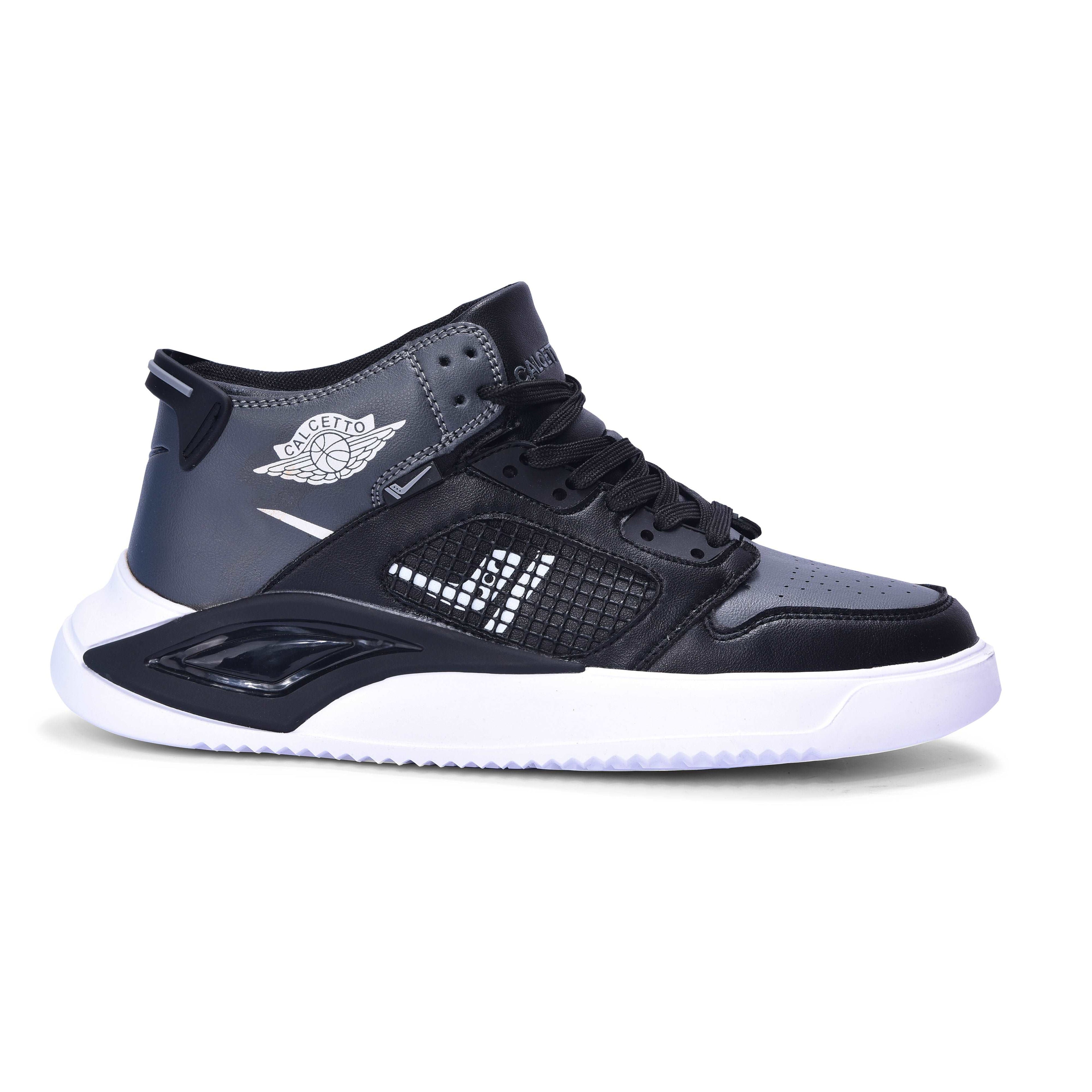 Calcetto CLT-0974 Black Grey Men Sneaker