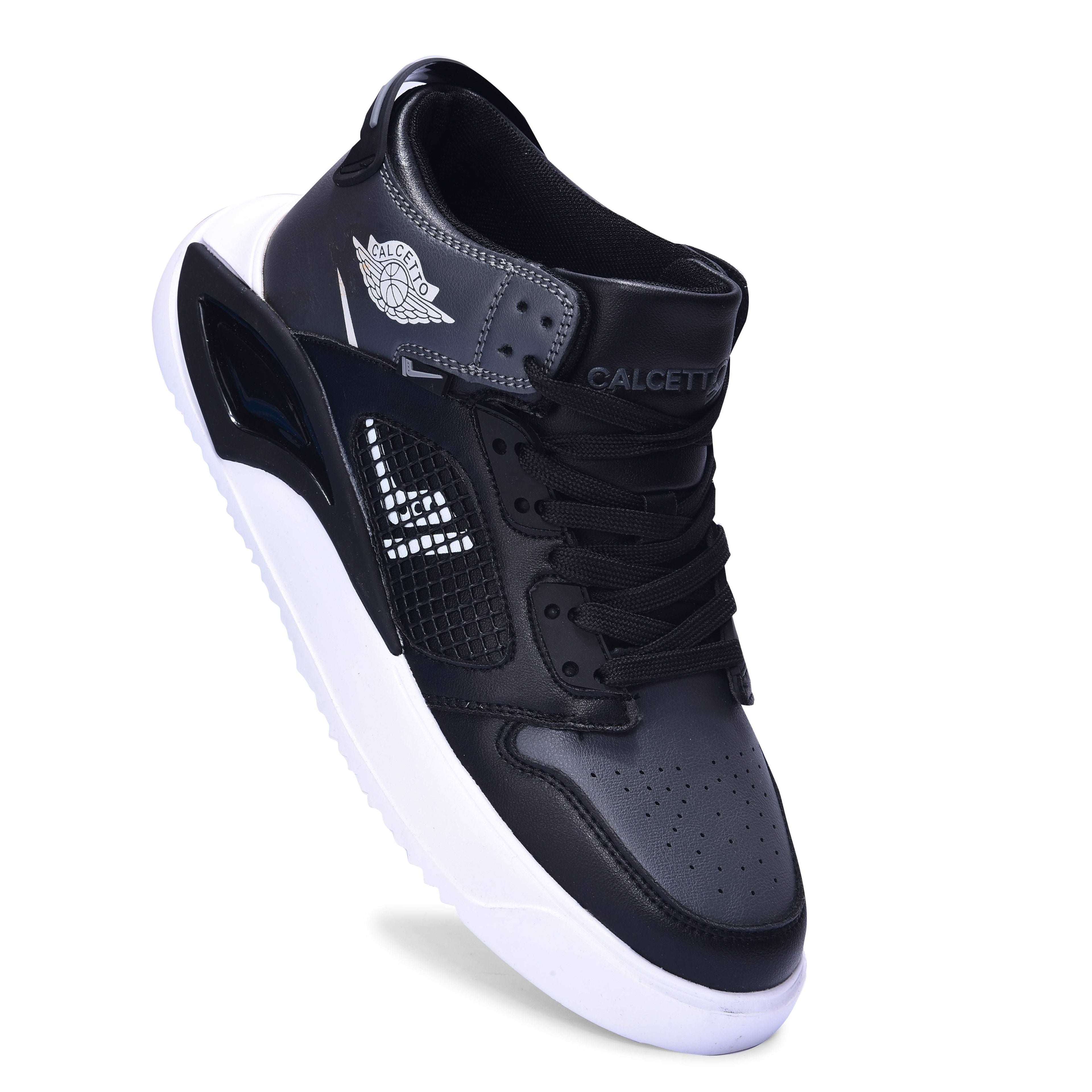 Calcetto CLT-0974 Black Grey Men Sneaker