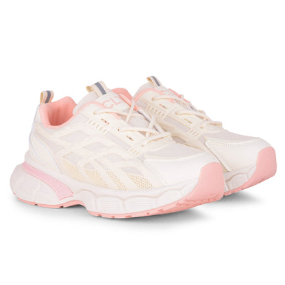 Calcetto LDS-034 Beige Pink Women Casual Shoe
