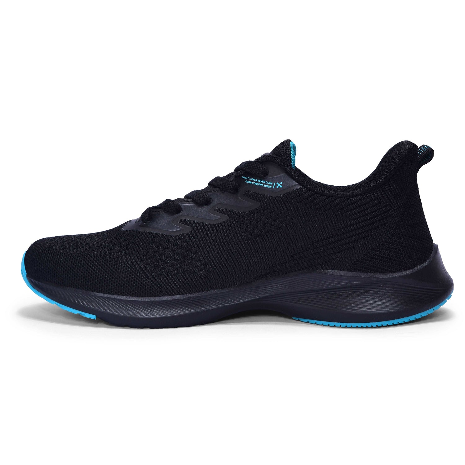 Calcetto CLT-0964 Black S Green Men Running Sports Shoes