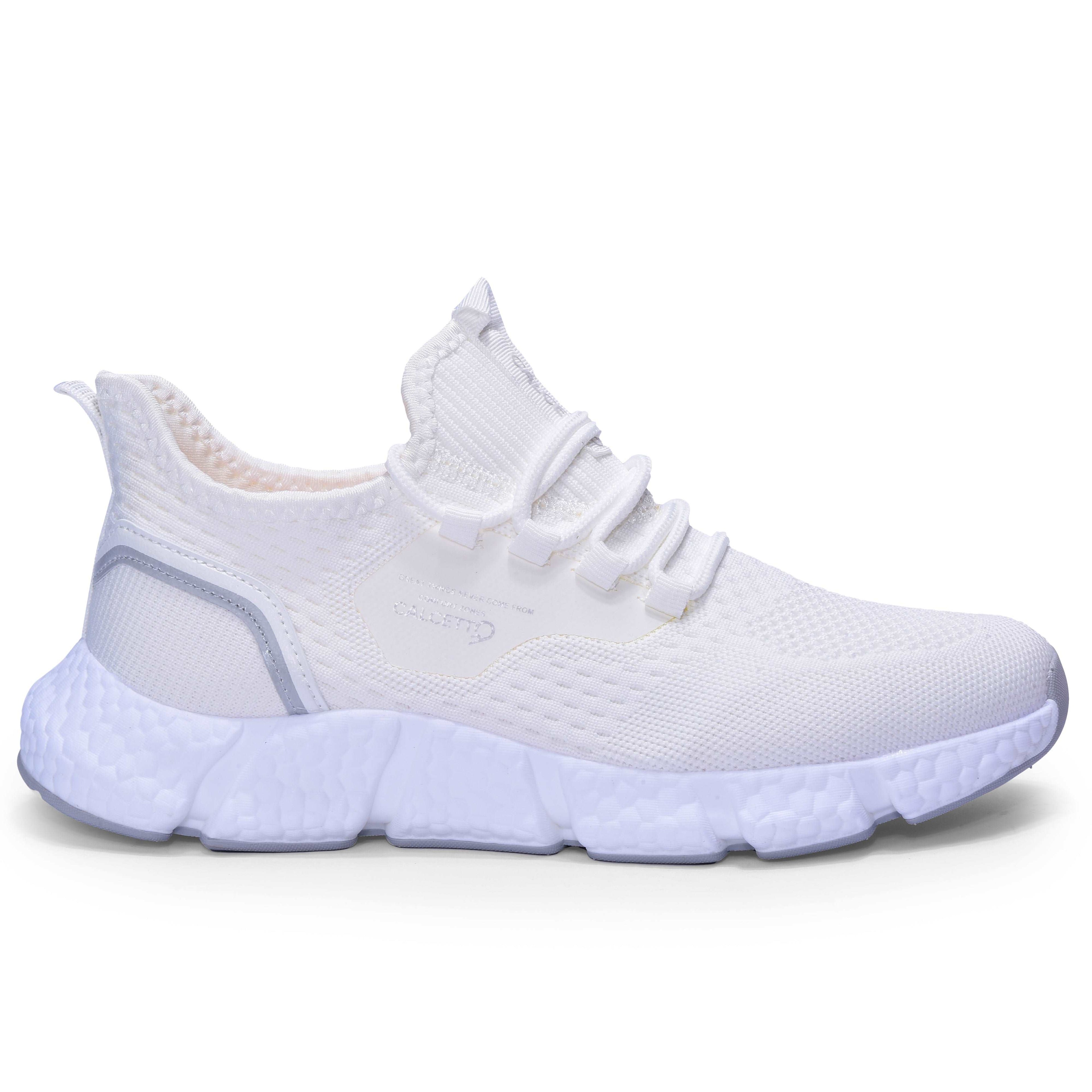 Calcetto CLT-0973 White Casual Shoe For Men