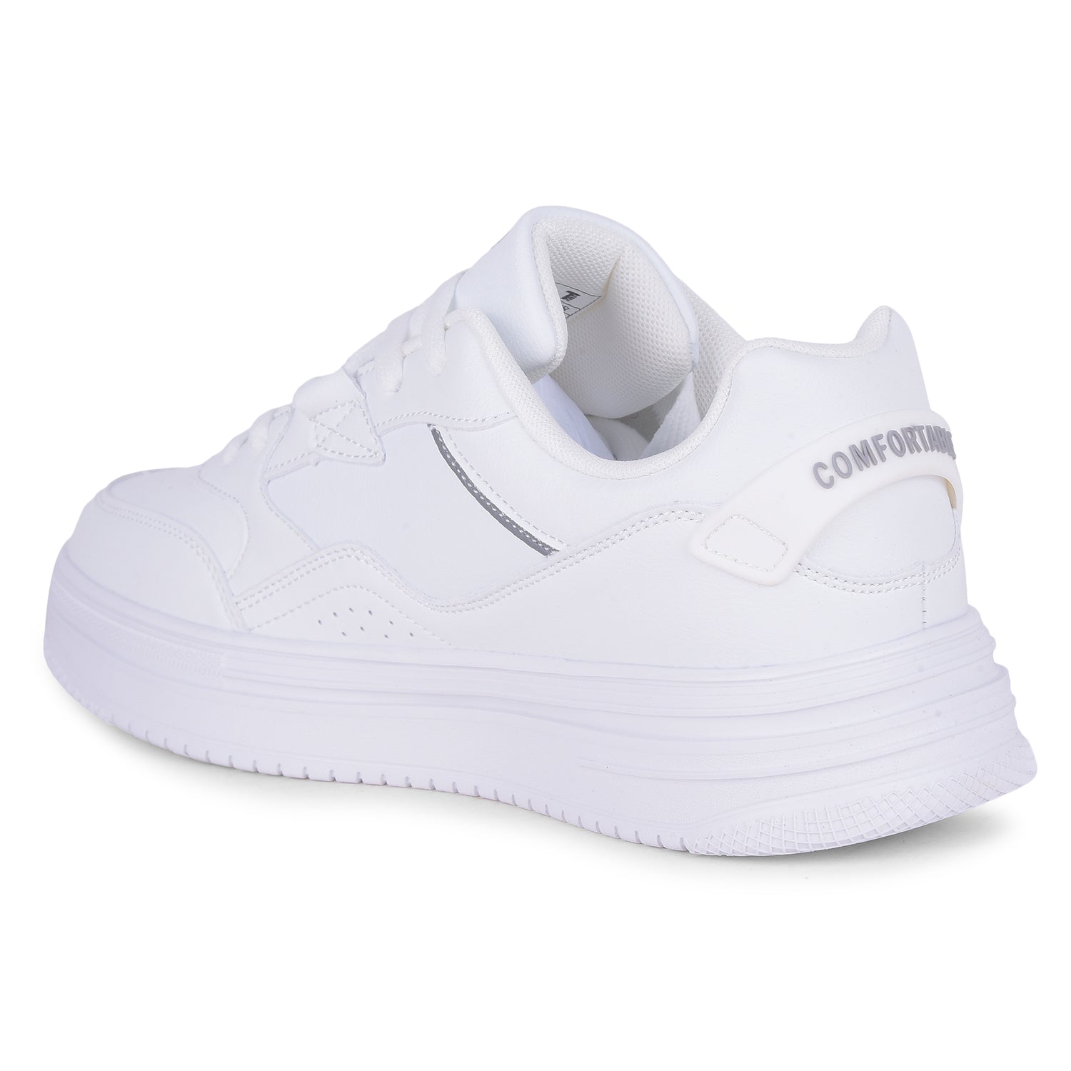 Calcetto Plus-9503 All White Men Sneaker
