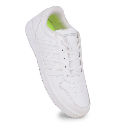Calcetto CLT-5104 All White Men Sneaker