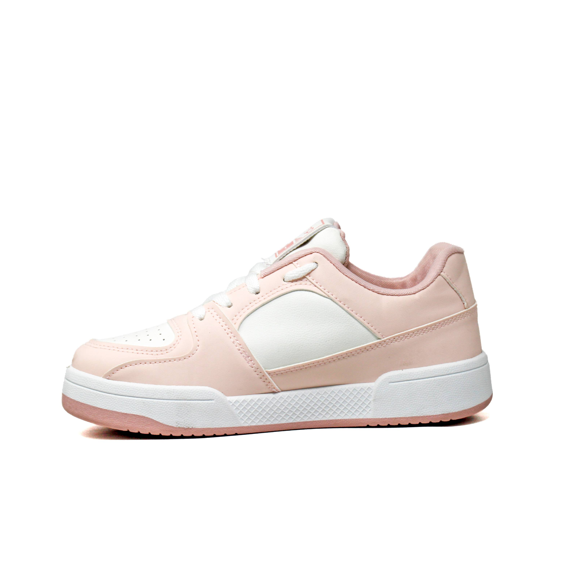 Light Weight CLT-9851 PINK WHITE Running Shoes