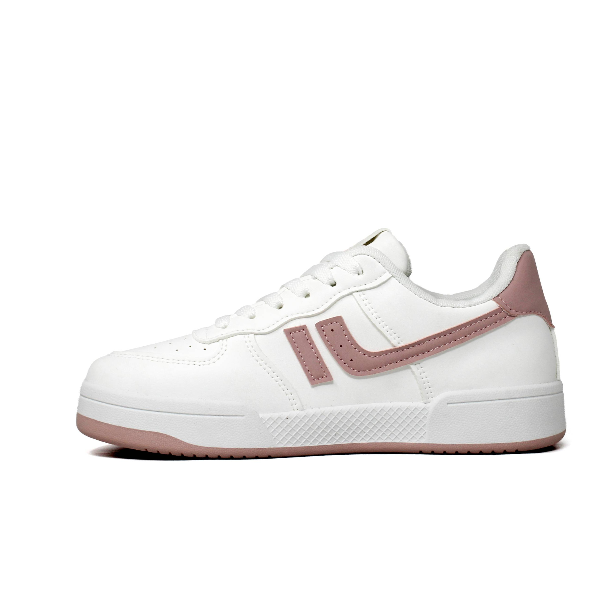 Light Weight CLT-9846 WHITE PINK Running Shoes