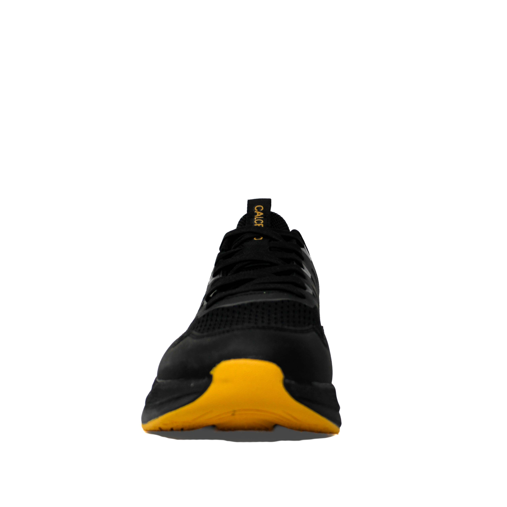 Light Weight CLT-1071 BLACK GOLD Running Shoes