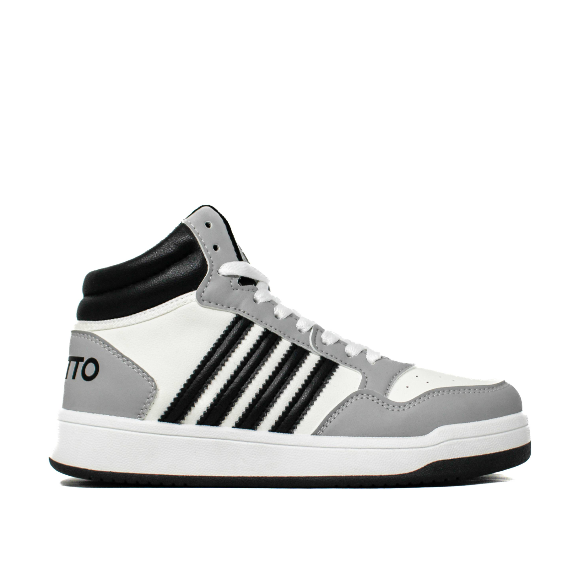 Women CLT-9852 Sneakers White Grey Black