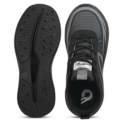 Calcetto Lightweight Running Shoes CLT-1026 FULL BLACK