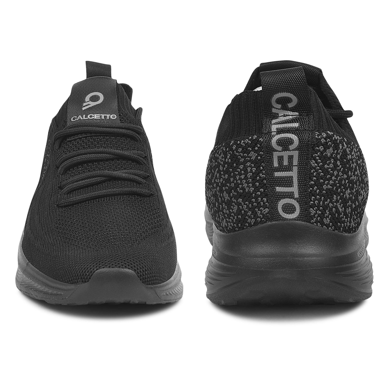 Calcetto Lightweight Running Shoes CLT-1018 FULL BLACK