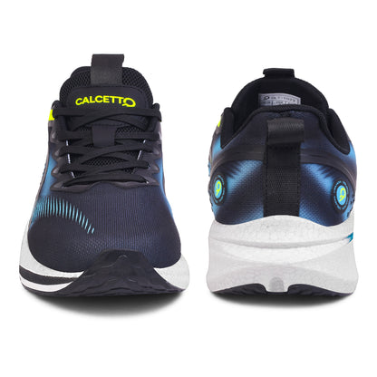 Calcetto Lightweight Running Shoes CLT-1023 BLACK S GREEN