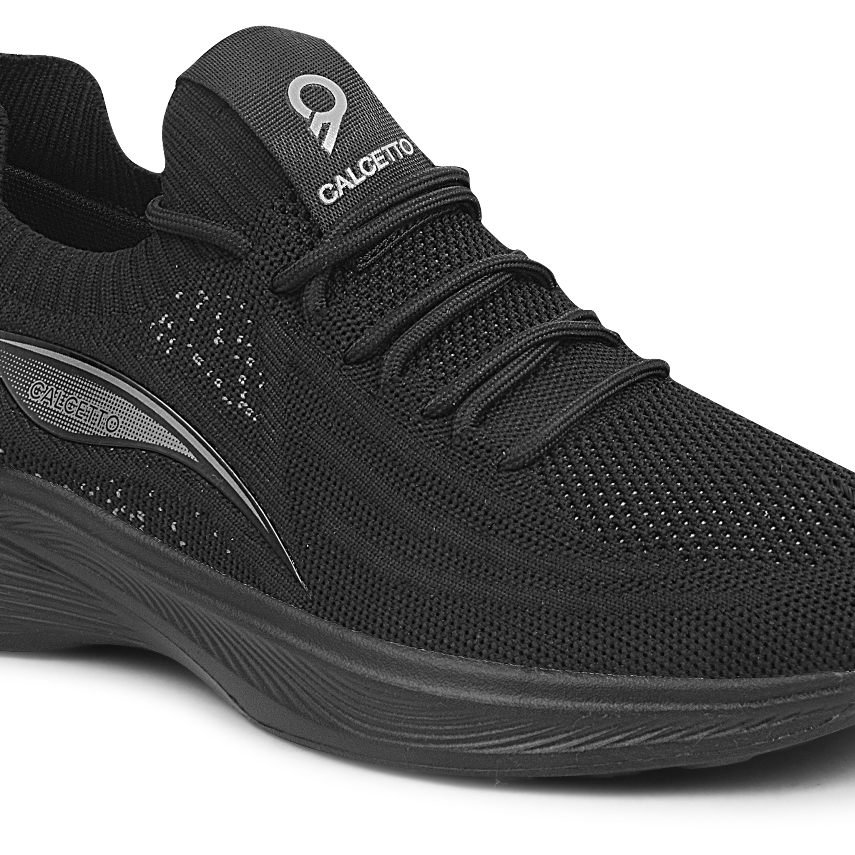 Calcetto Lightweight Running Shoes CLT-1018 FULL BLACK