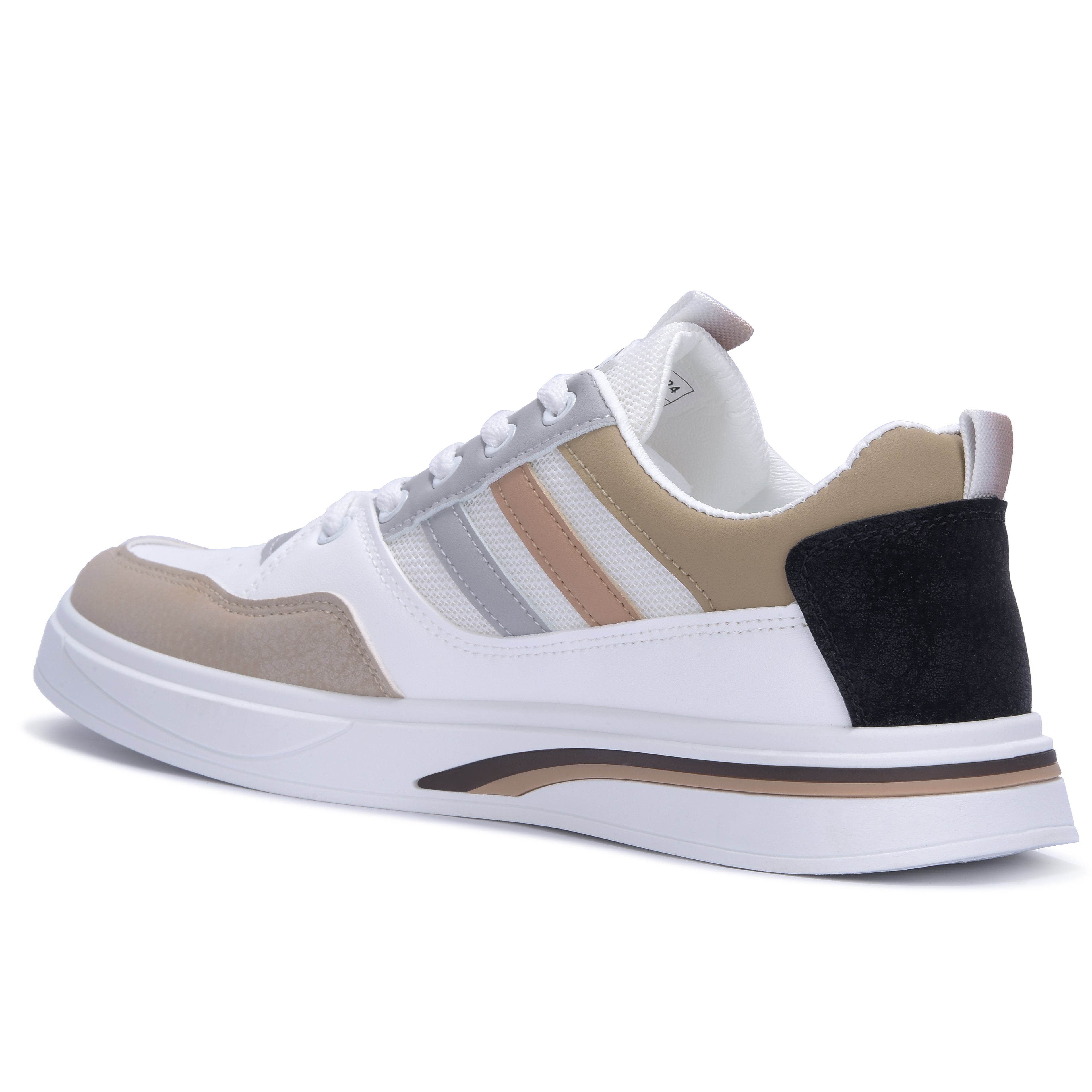 Calcetto CLT-2024 White Khaki Sneaker For Men