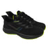 Calcetto CLT-0964 Black Lime Running Sports Shoe For Men