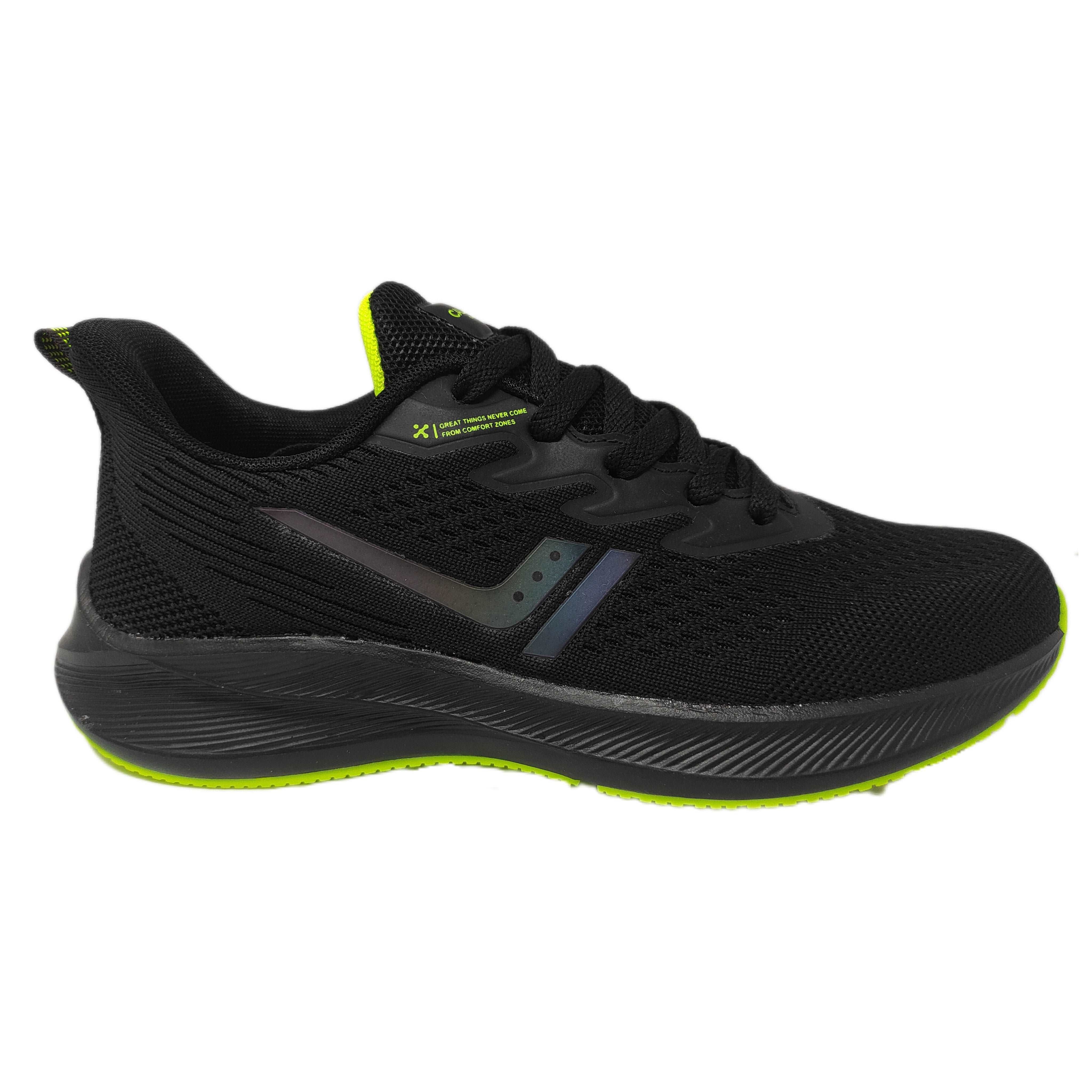 Calcetto Lightweight Casual Men S Running Sports Shoes CLT 0964 Black CALCETTO COOL KICKS