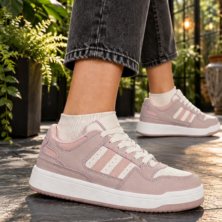 Women CLT-9834 Sneakers Purple Pink