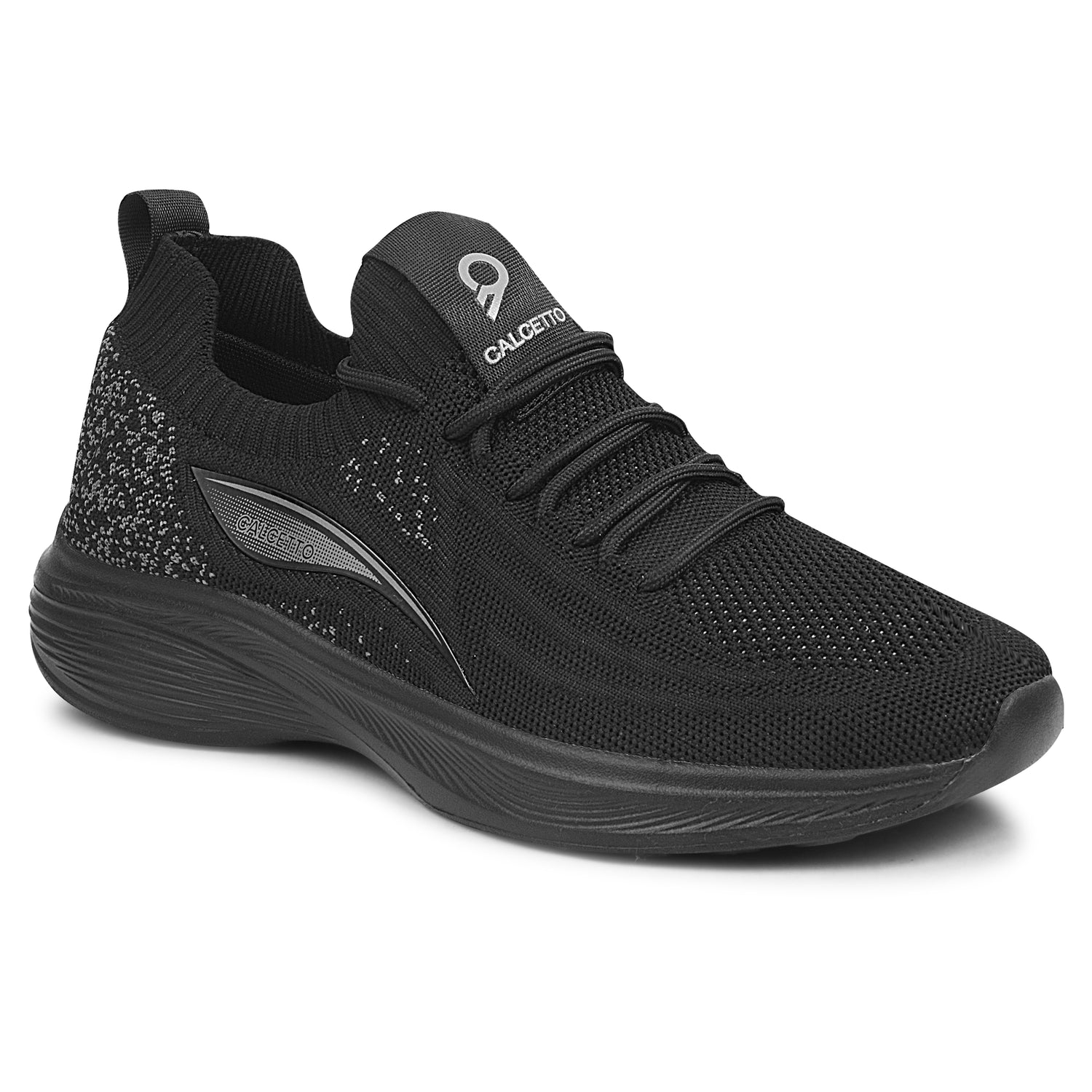 Calcetto Lightweight Running Shoes CLT-1018 FULL BLACK – CALCETTO