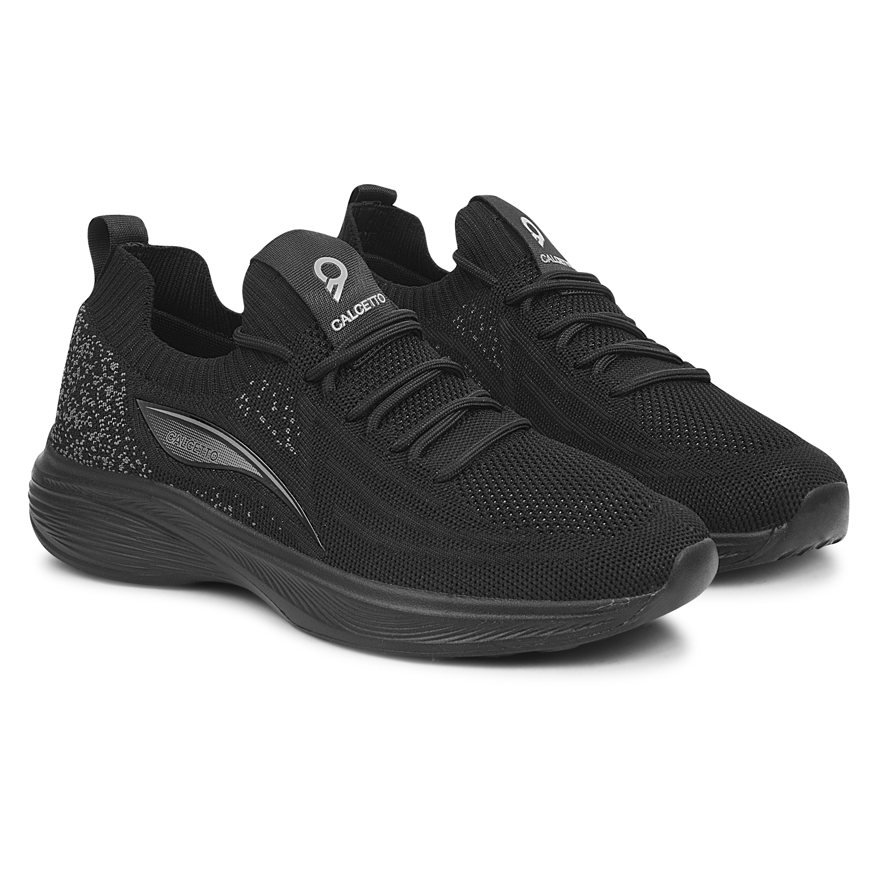 Calcetto Lightweight Running Shoes CLT-1018 FULL BLACK