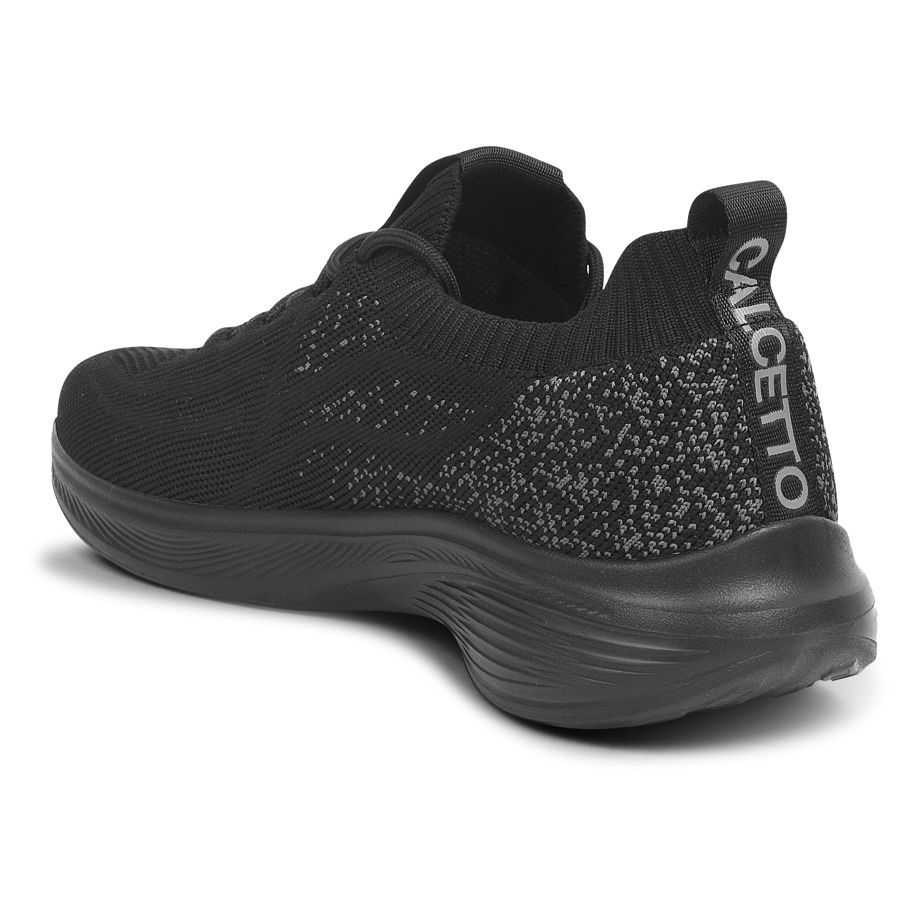 Calcetto Lightweight Running Shoes CLT-1018 FULL BLACK