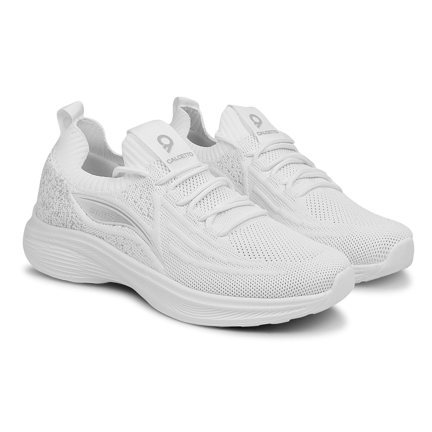 Calcetto Lightweight Running Shoes CLT-1018 WHITE