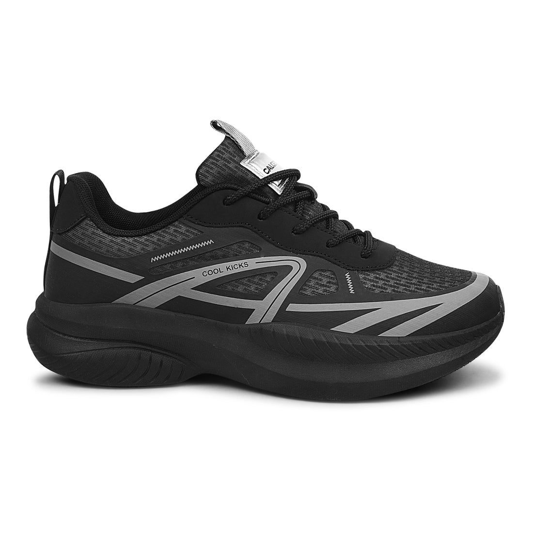 Calcetto Lightweight Running Shoes CLT-1026 FULL BLACK