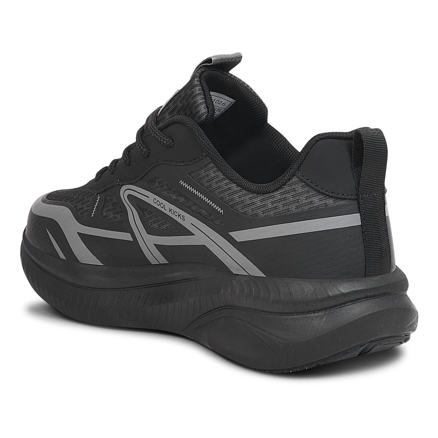 Calcetto Lightweight Running Shoes CLT-1026 FULL BLACK