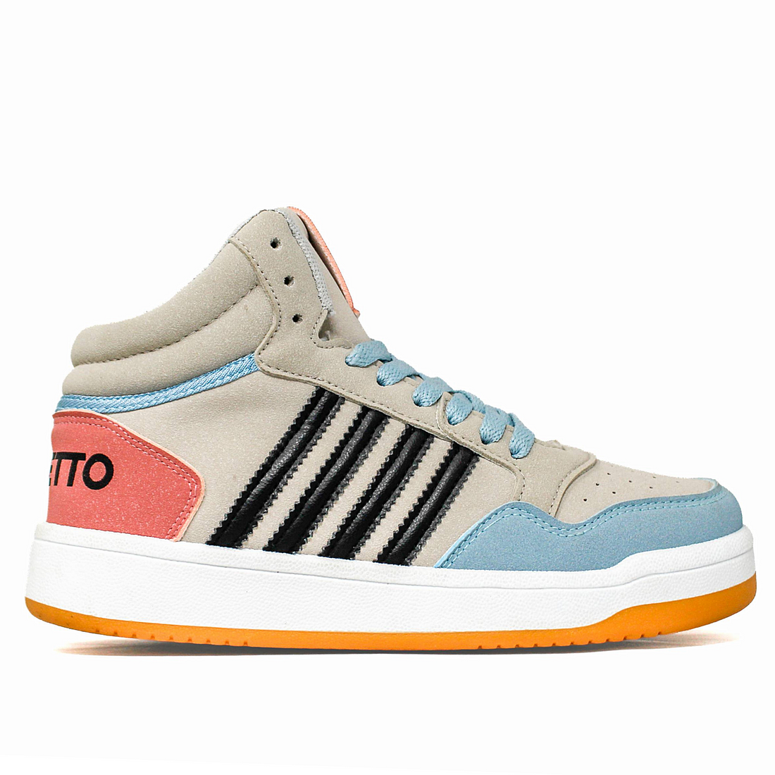 Women CLT-9852 Sneakers Grey Sky Black