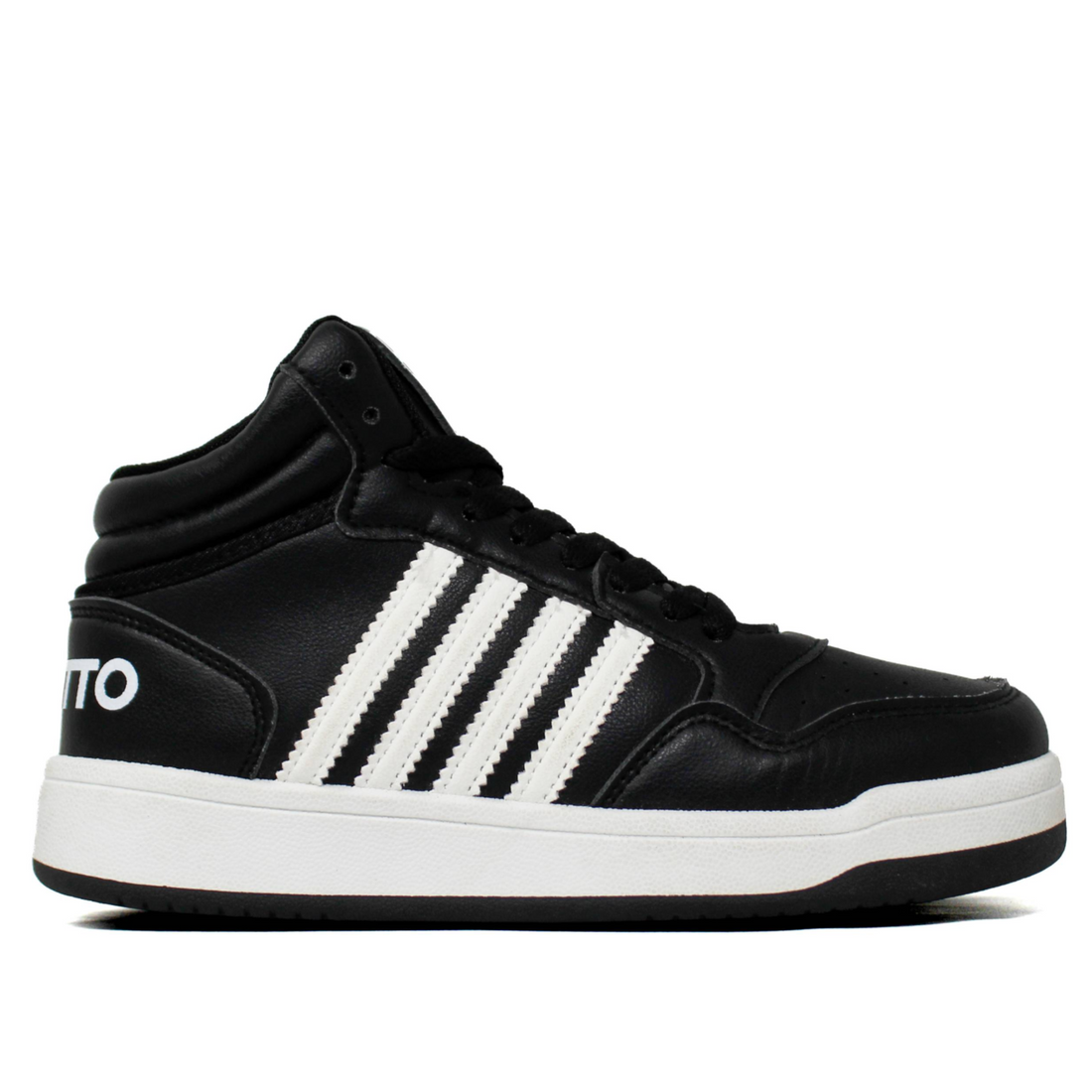Women CLT-9852 Sneakers Black White