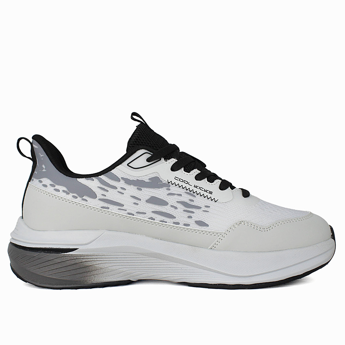 Light Weight CLT-1064_O L GREY D GREY Running Shoes
