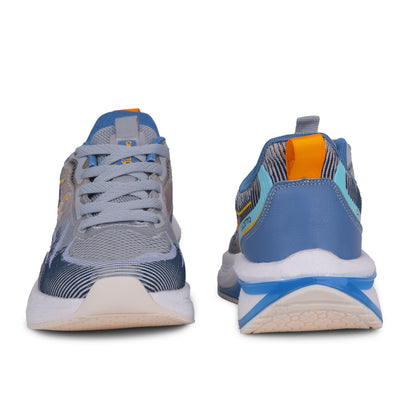 Calcetto CLT-1016 Grey Blue Casual Shoe For Men