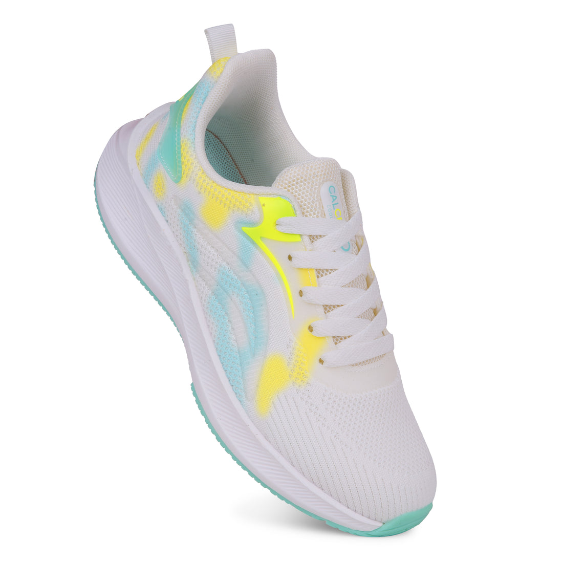 Calcetto Lightweight Running Shoes CLT-9830 WHITE S GREEN
