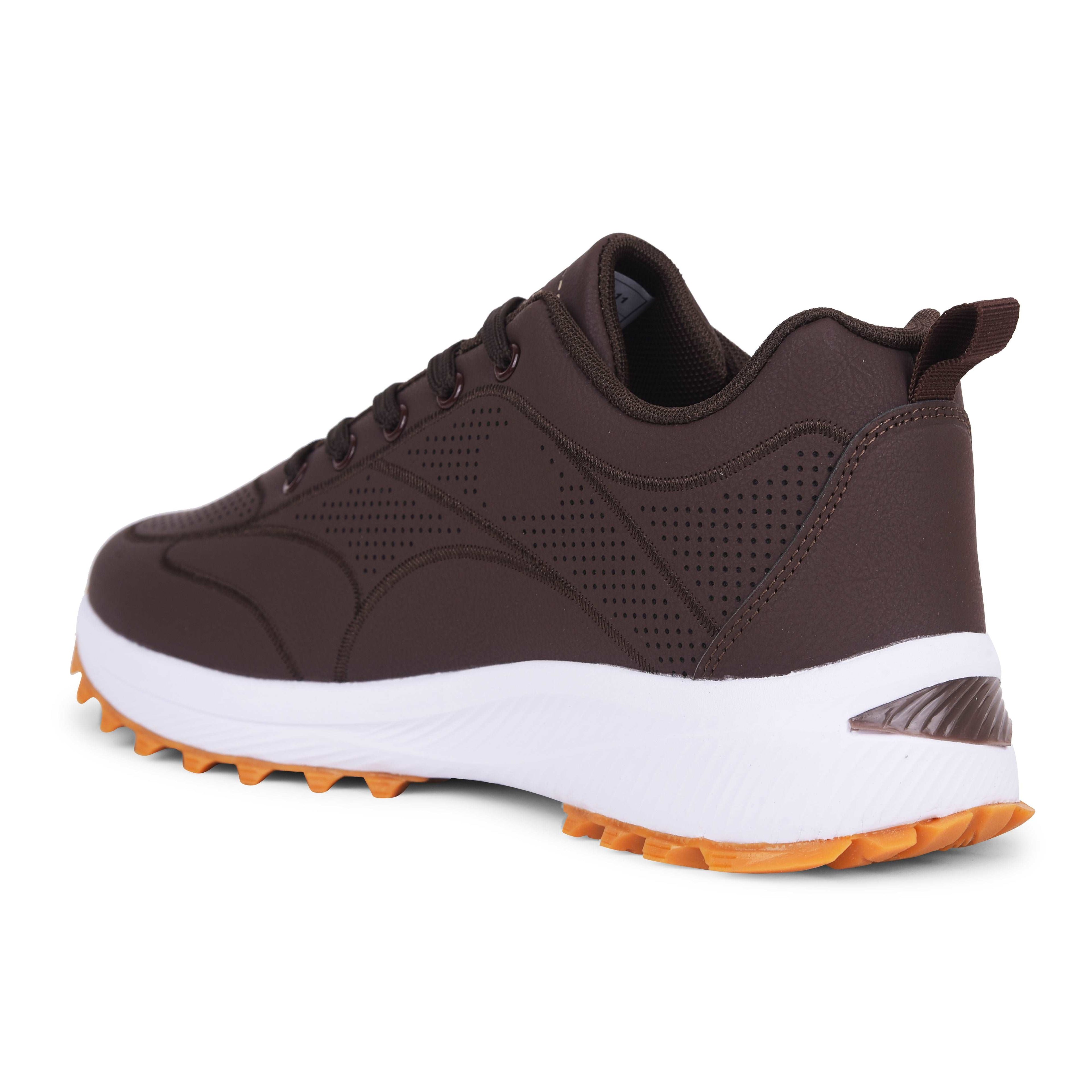 Calcetto CLT-1011 Brown Sneakers For Men