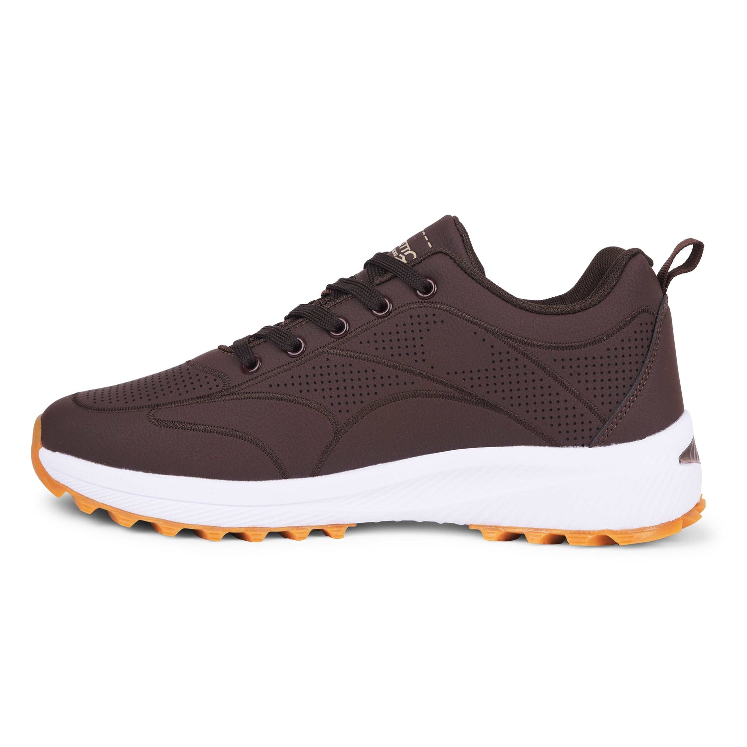 Calcetto CLT-1011 Brown Sneakers For Men