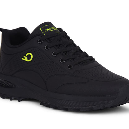 Calcetto CLT-1011 Black Lime Sneaker For Men