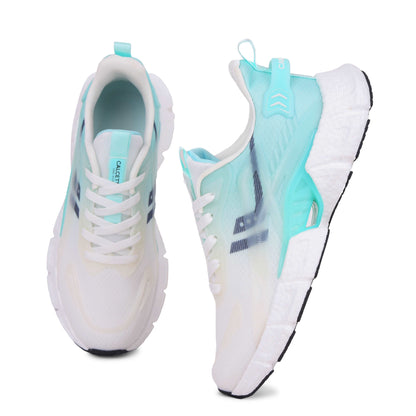 Calcetto CLT-1015 White Aqua Casual Shoe For Men