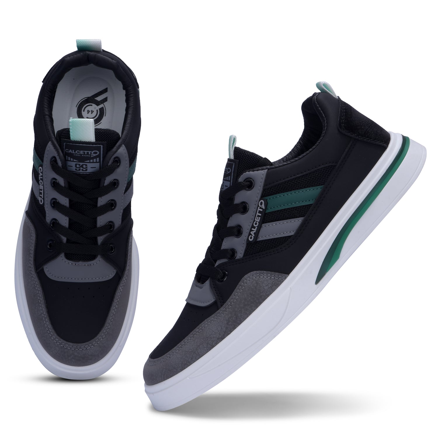 Calcetto CLT-2024 Black Grey Sneaker For Men