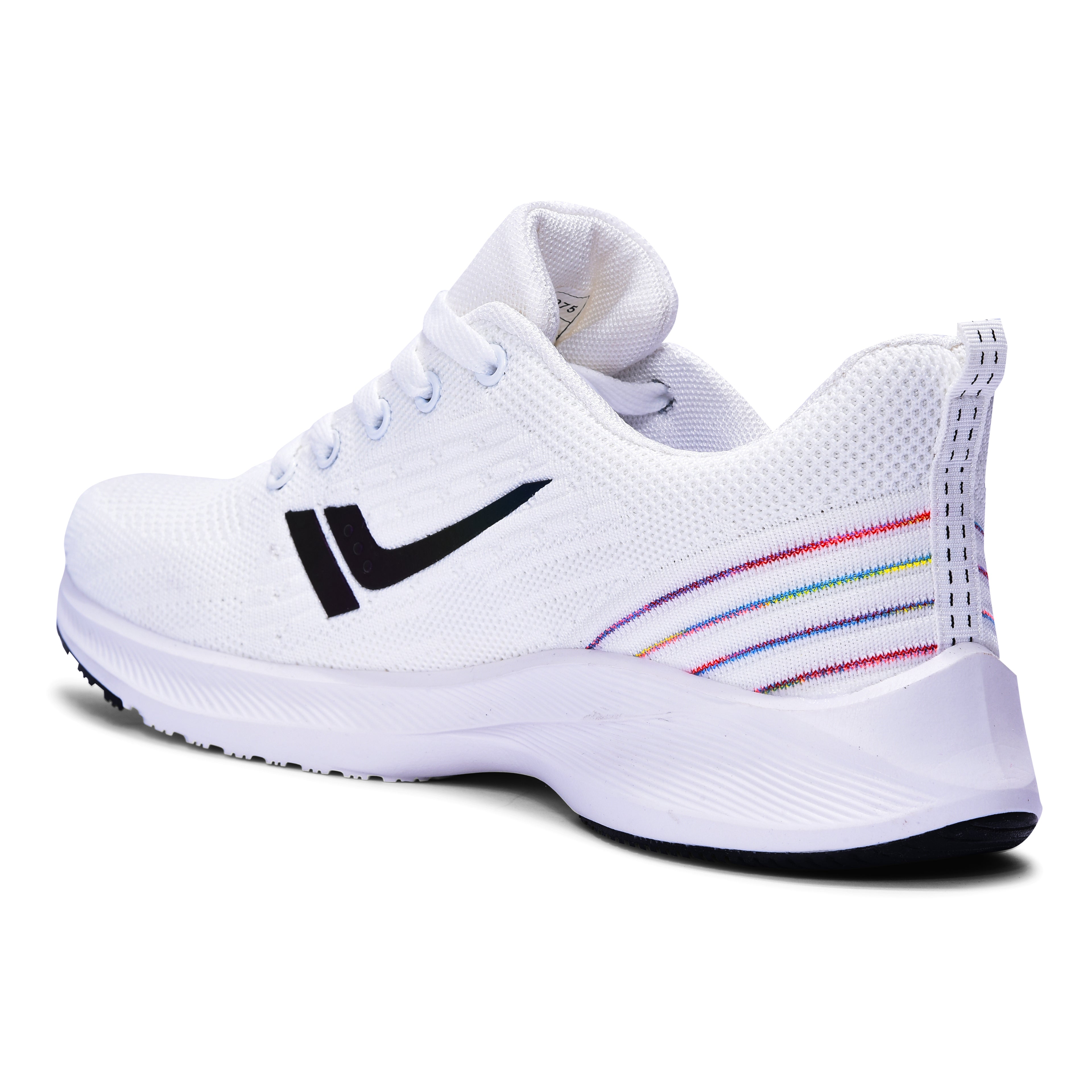 Calcetto CLT-0975 White Running Shoe For Men