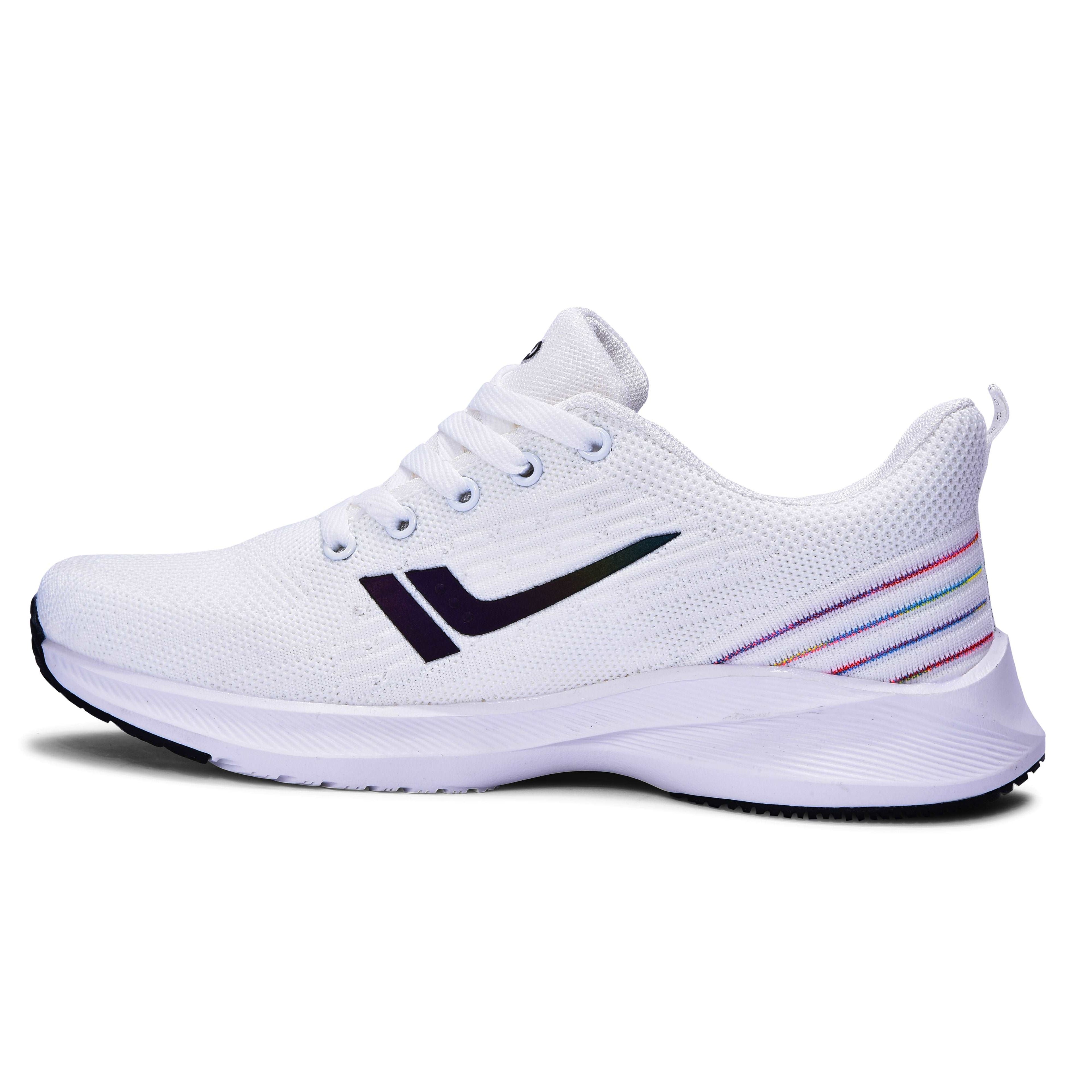 Calcetto CLT-0975 White Running Sports Shoe For Men