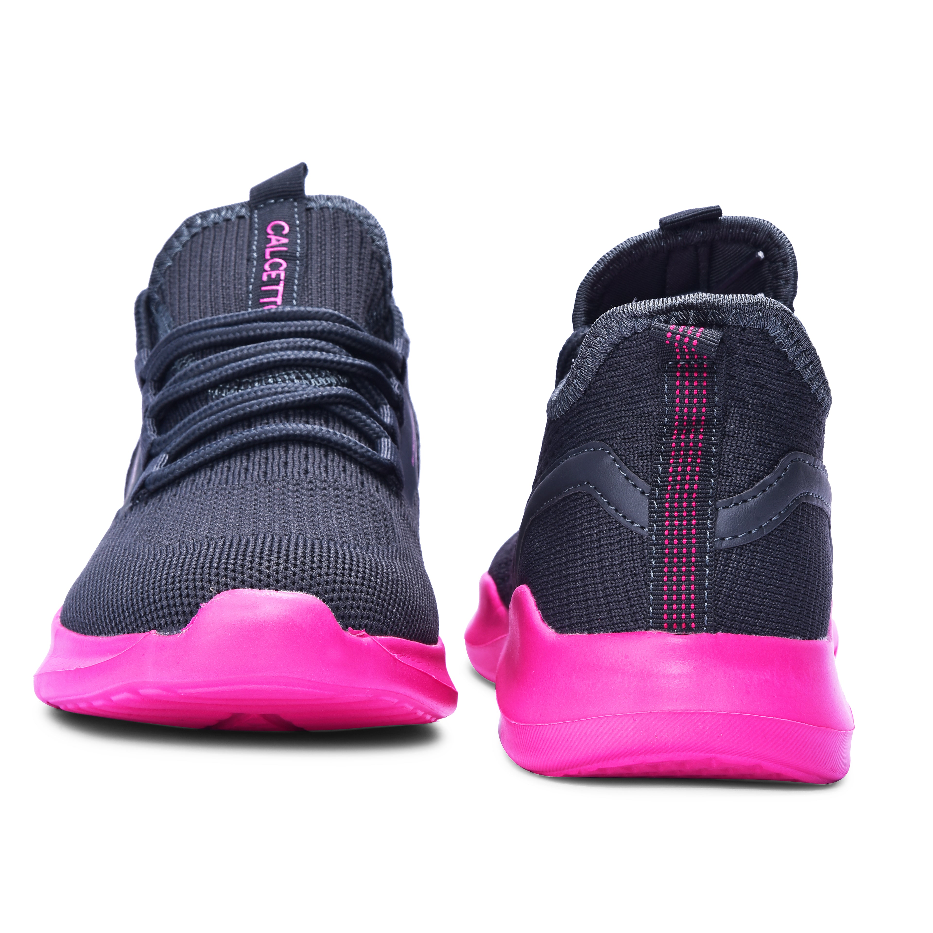 Calcetto CLT-9824 D Grey Fushia Casual Shoe For Women