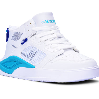 Calcetto CLT-0974 White S Green Men Sneaker