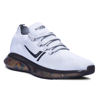 Calcetto CLT-0983 L Grey D Grey Casual Shoe For Men
