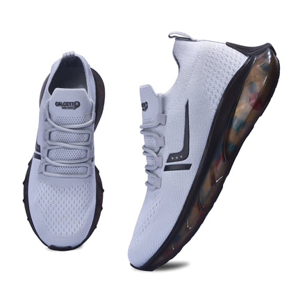 Calcetto CLT-0983 L Grey D Grey Casual Shoe For Men