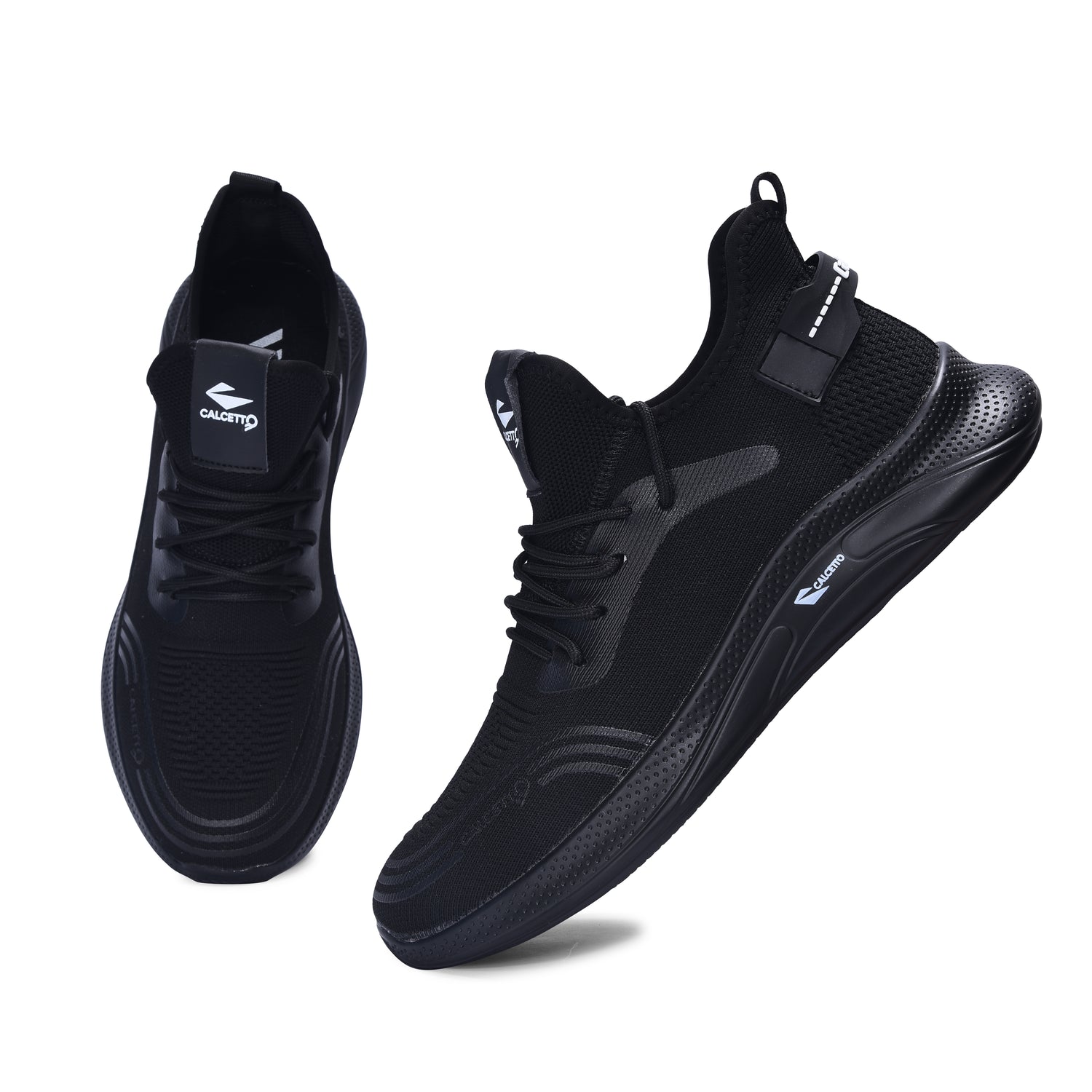 Calcetto CLT-0982 Black Casual Shoe For Men